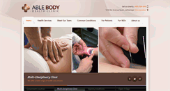 Desktop Screenshot of ablebody.ca